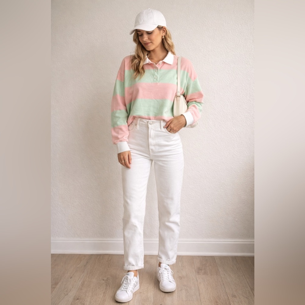NOBO White Women's Straight Leg Jeans